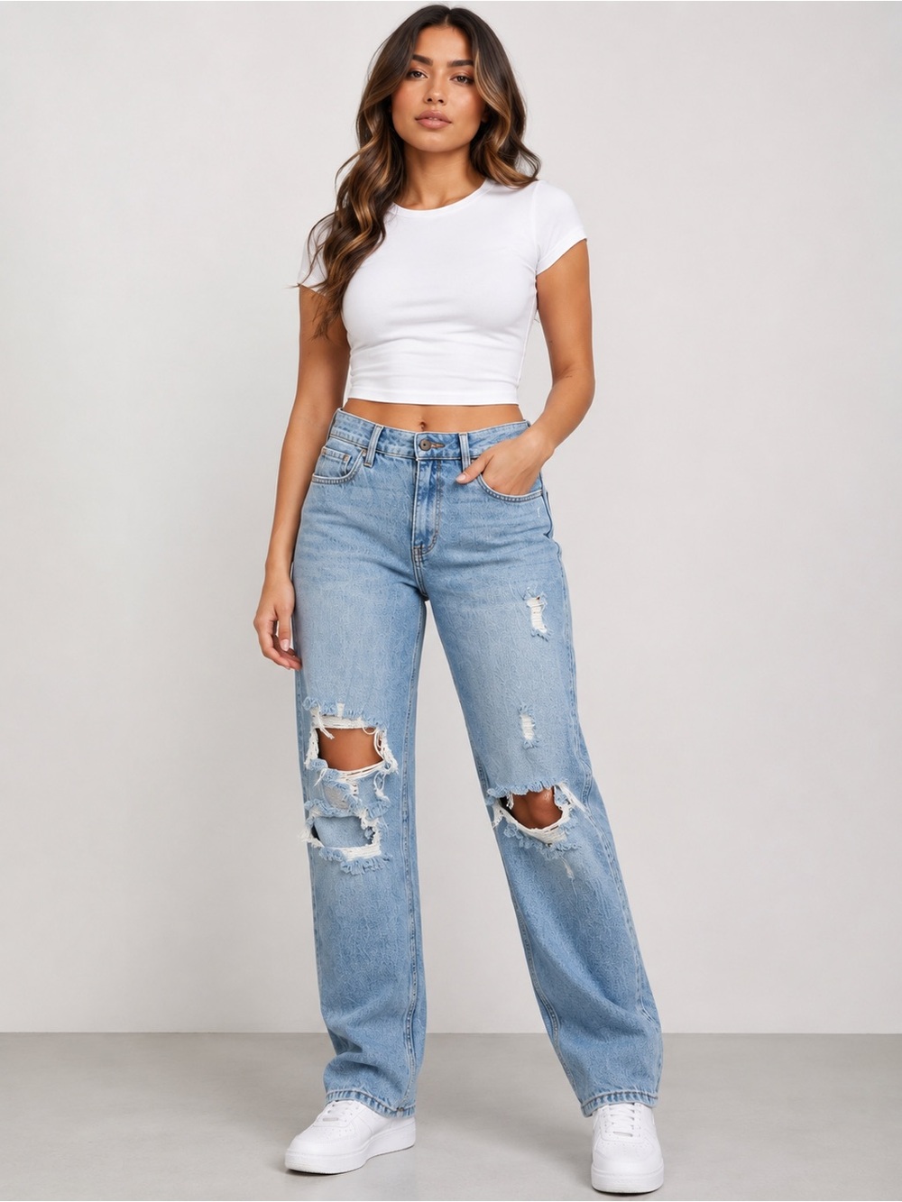 Hollister Curvy High-Rise Mom Jeans